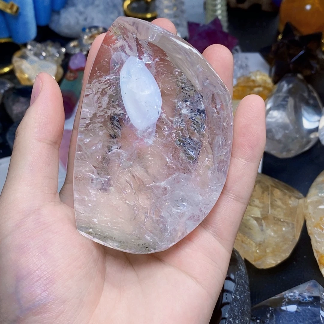 菜***菜水晶未镶嵌珠宝半成品