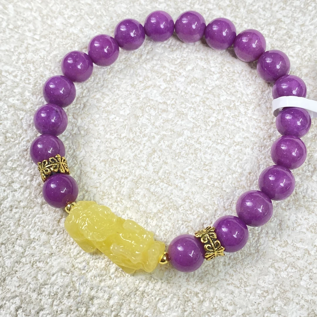 YHKINGS1828设计师款8m紫舒单圈简约多样性发其一不带礼盒