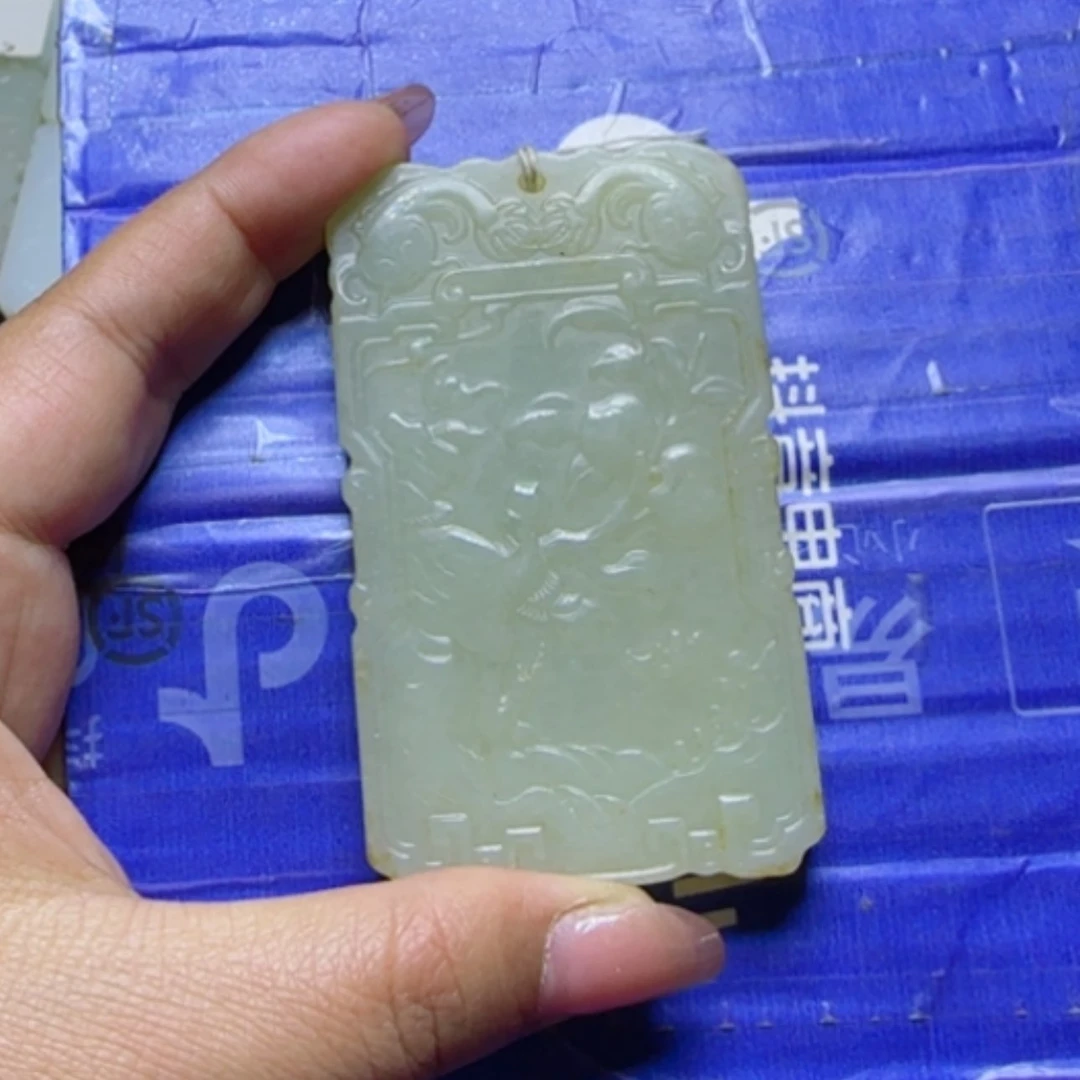 【闪购商品】和田玉挂件未镶嵌久**人