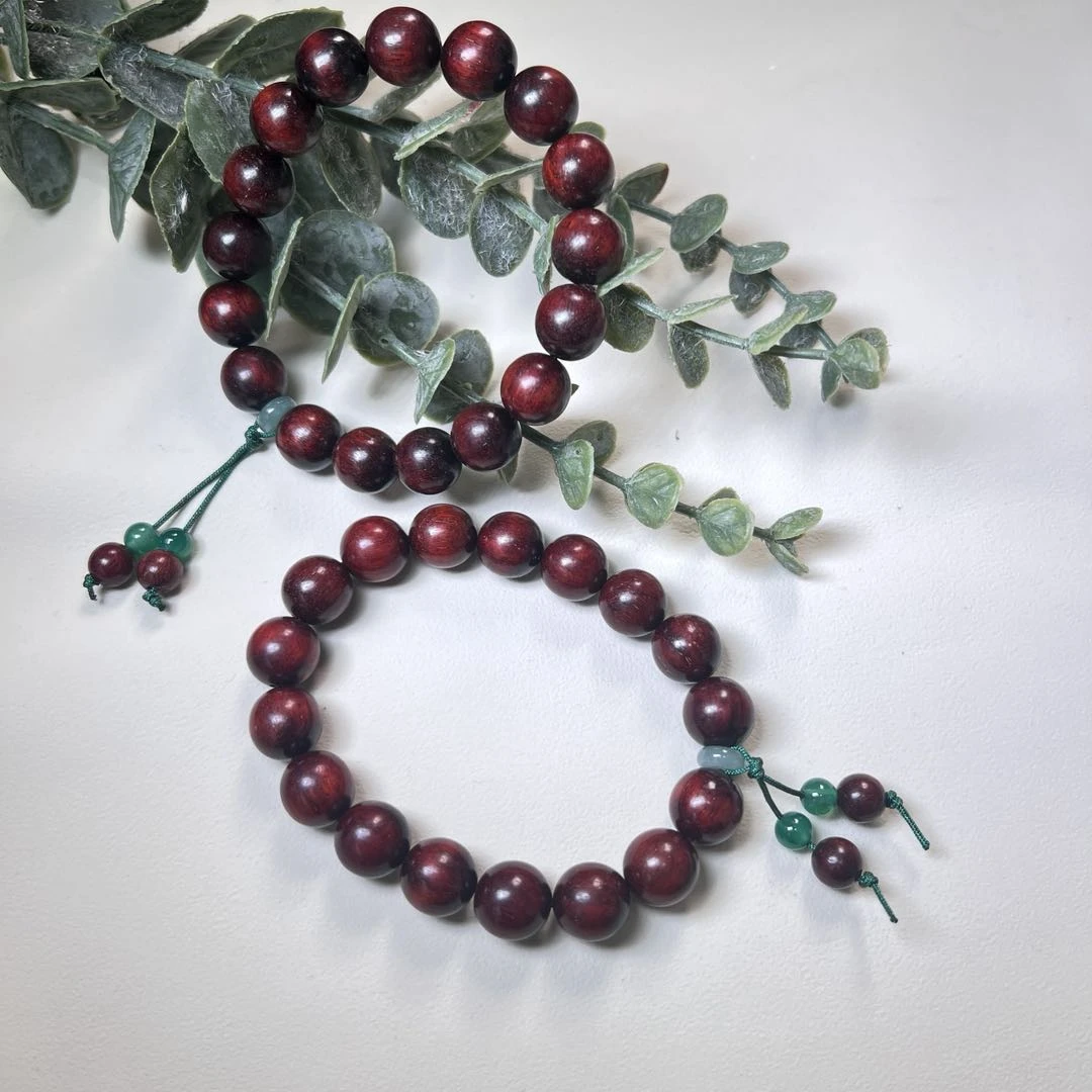 【星浩珠宝】血檀手串20-11T134H17【多样性发一件】