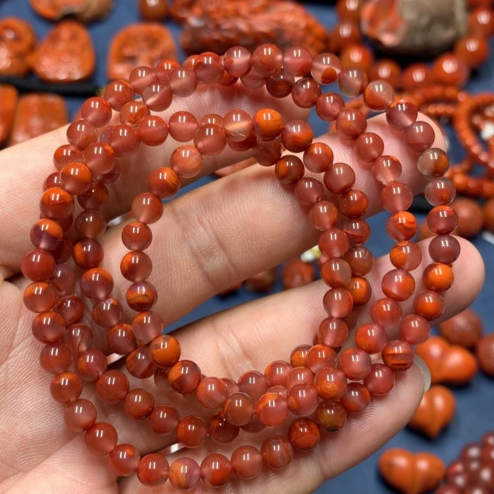 手串未镶嵌南红玛瑙5+’mm