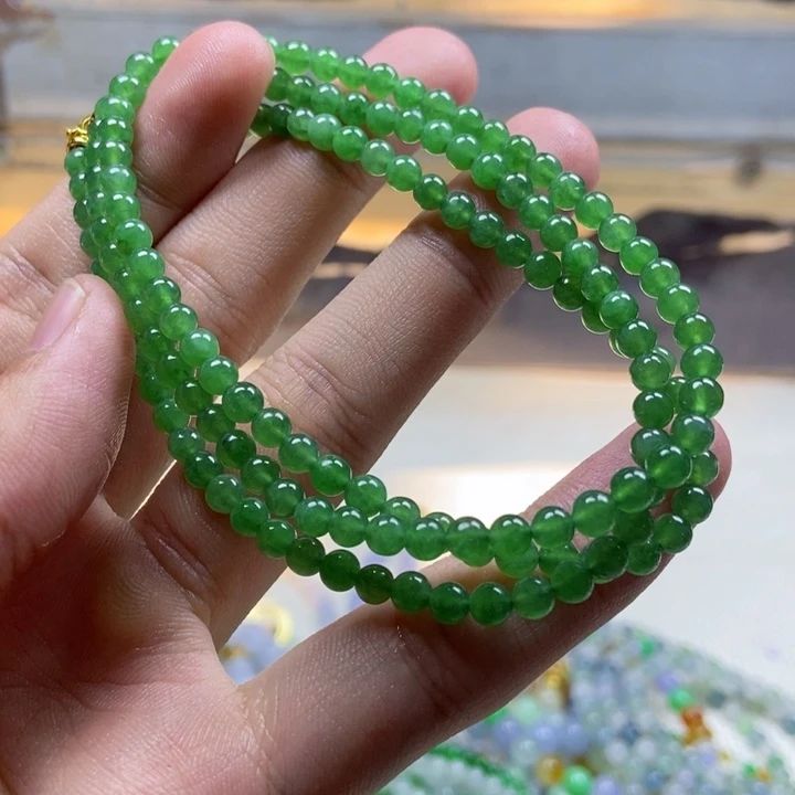 定制翡翠未镶嵌缅甸翡翠A货卡4.3