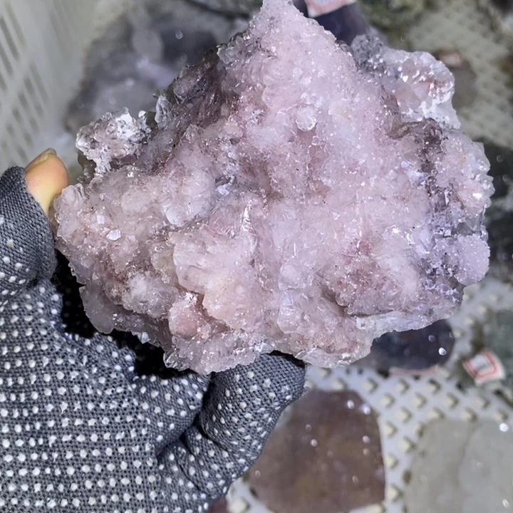 紫晶未镶嵌珠宝半成品