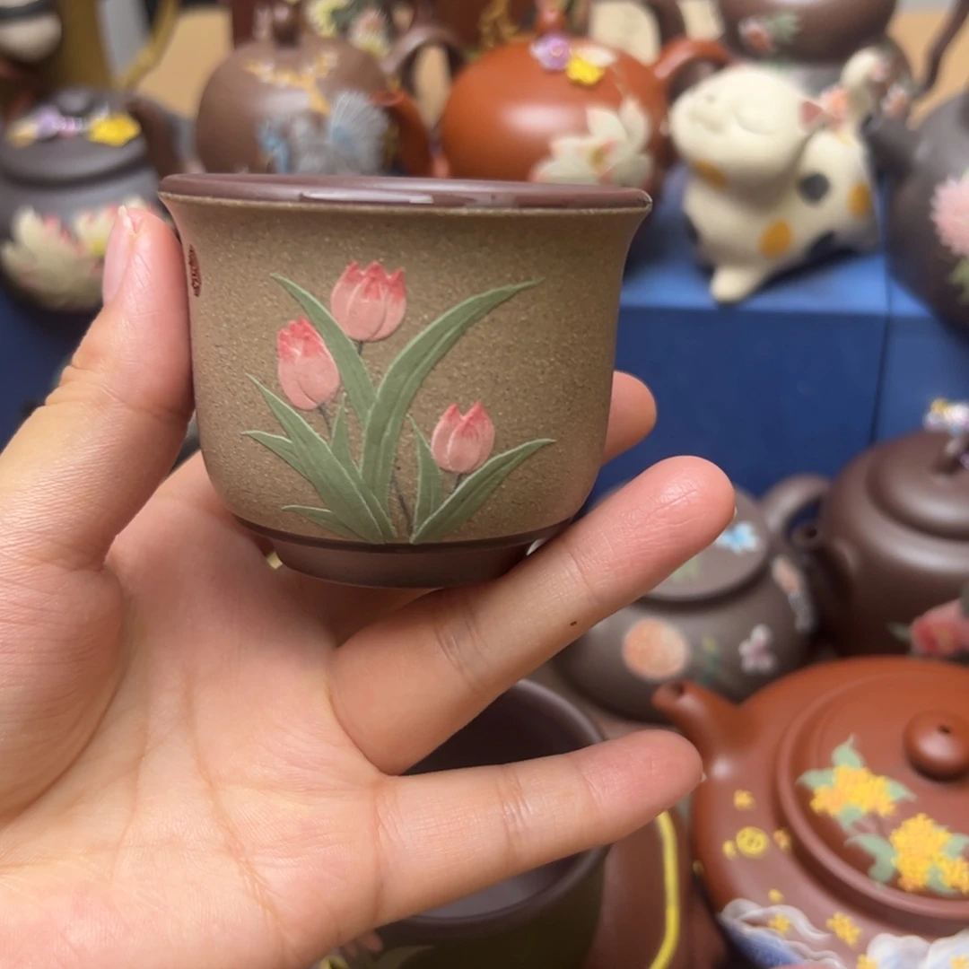 茶杯紫砂紫砂主人杯100c c