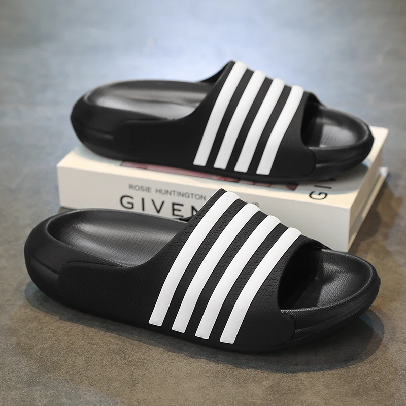 拖鞋男夏季居家室内洗澡防滑凉拖青少年外穿大码运动软底沙滩凉鞋