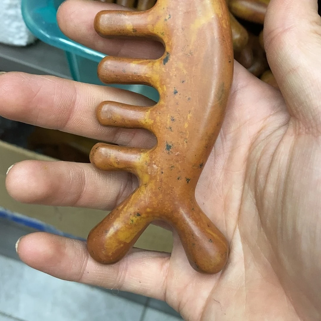 泗滨砭石五尺梳子