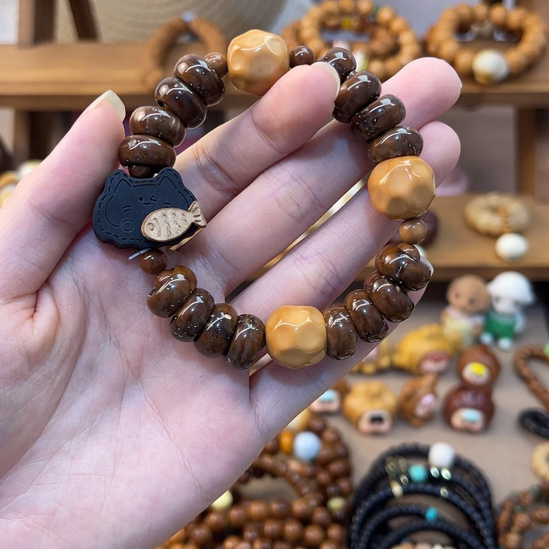 紫金鼠手串甜甜圈