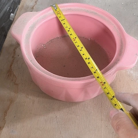 微瑕，明火，口径19高度8