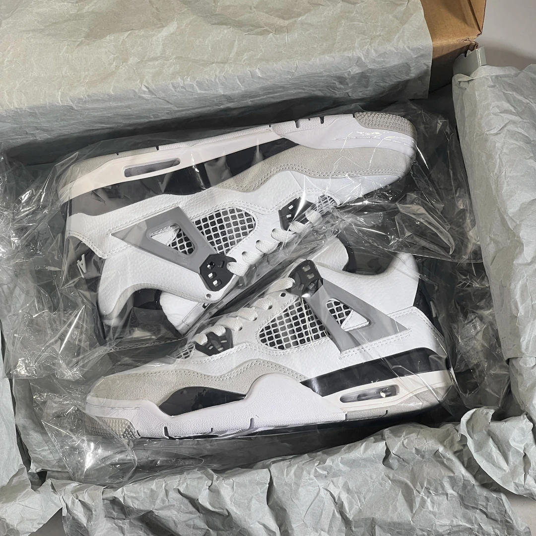 国潮aj4篮球鞋莆田正品气垫减震新款秋冬运动百搭休闲板鞋高奢鞋