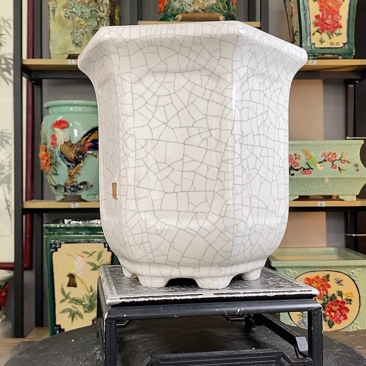 紫砂花盆鹏*2。