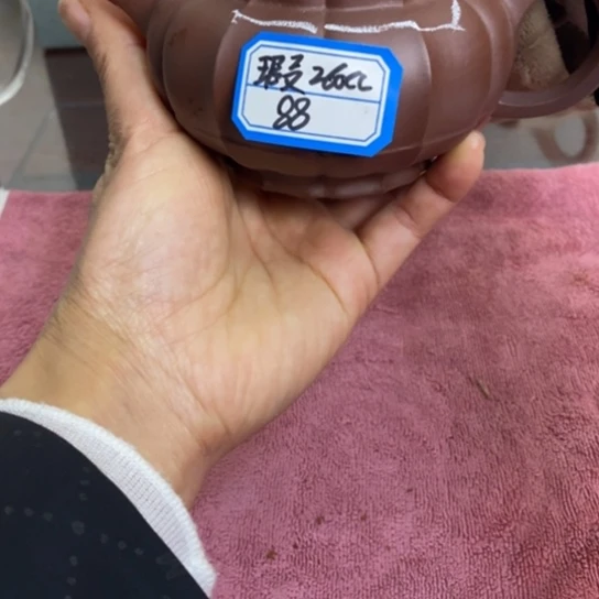 紫砂茶壶宫灯，瑕疵壶