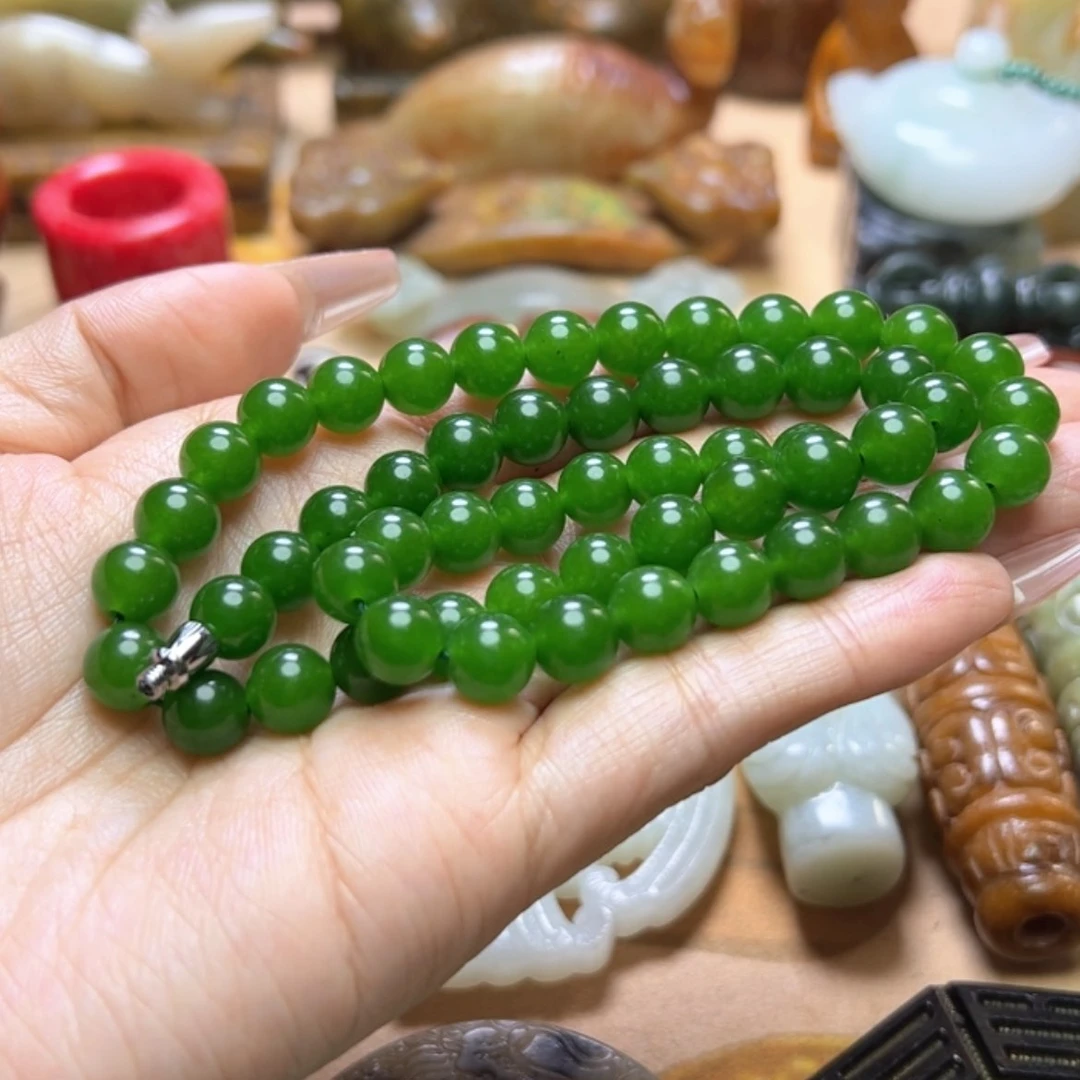 【闪购商品】蛇纹石玉颈饰未镶嵌