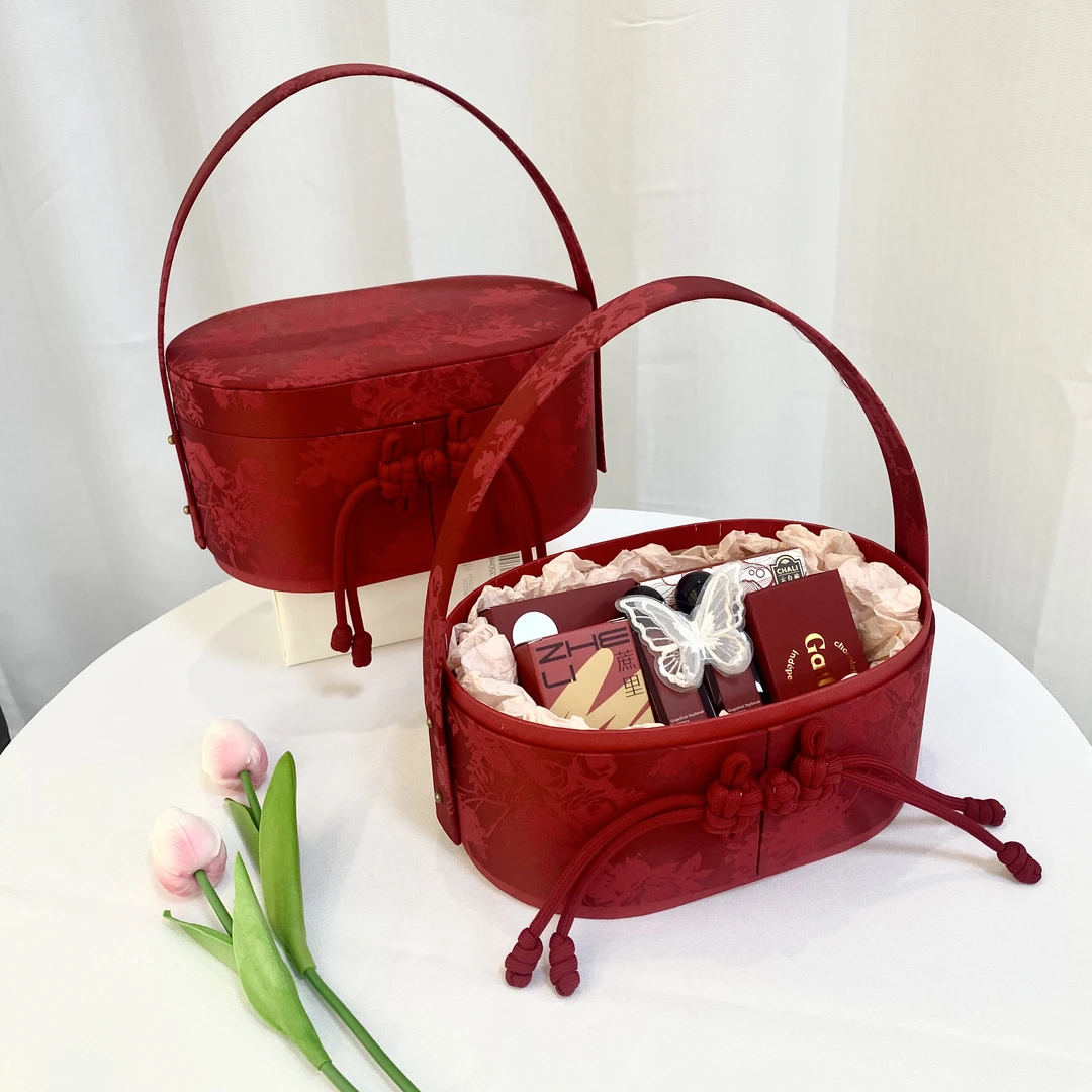 （红色系新中式伴手礼盒）伴娘伴手礼闺蜜生日礼物节日礼物伴手礼