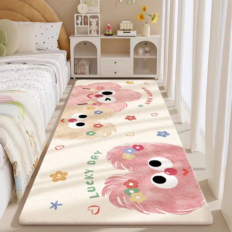 家用改造房间加厚仿羊绒地铺用品儿童家居少女地毯地垫地毯卧室