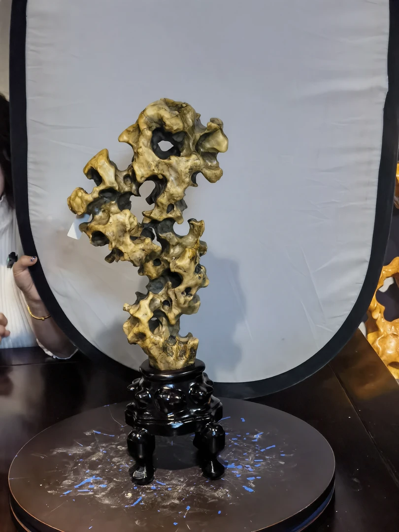 精品新中式创意太湖石摆件（直播间截图发货）