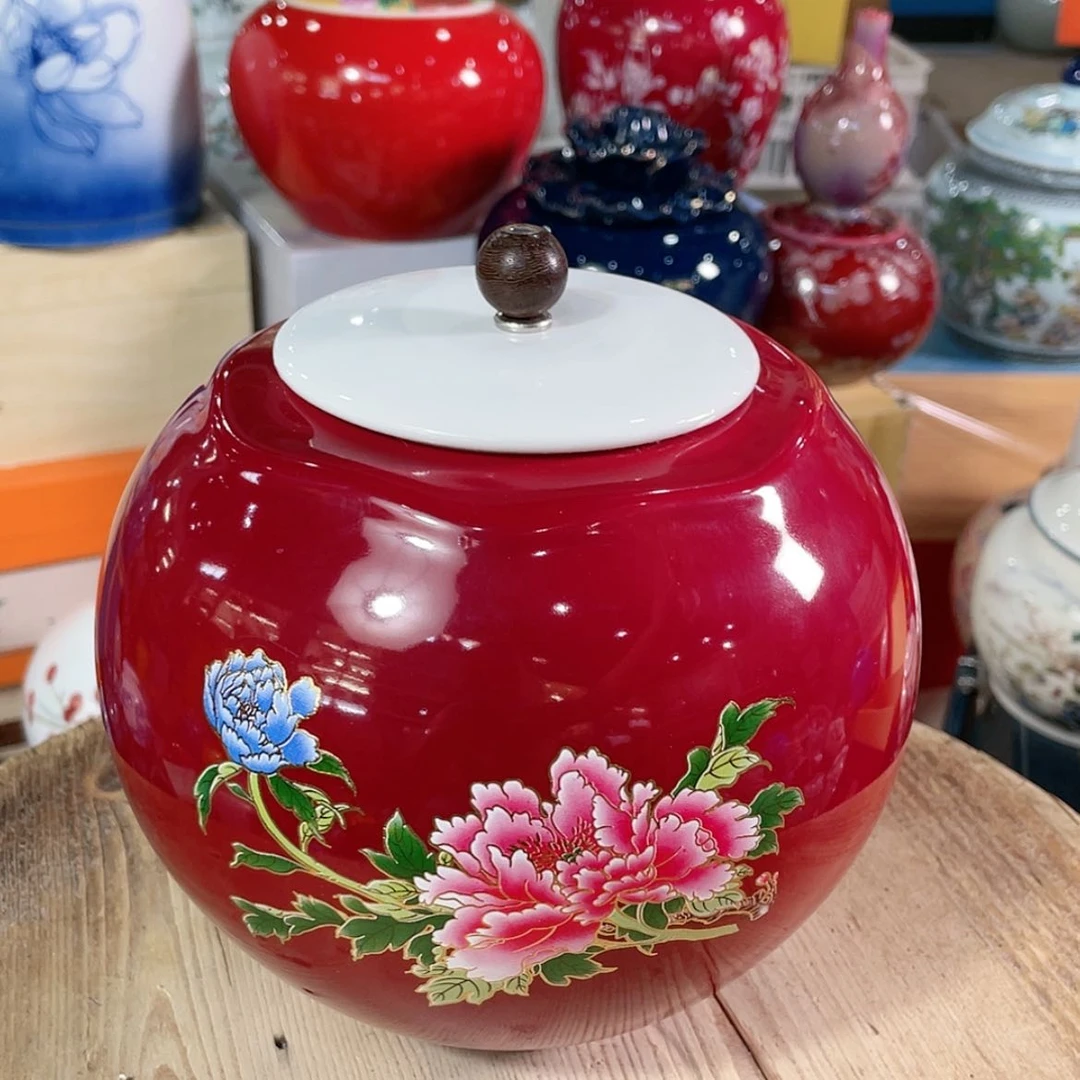 【闪购商品】罐陶瓷茶叶罐密封罐