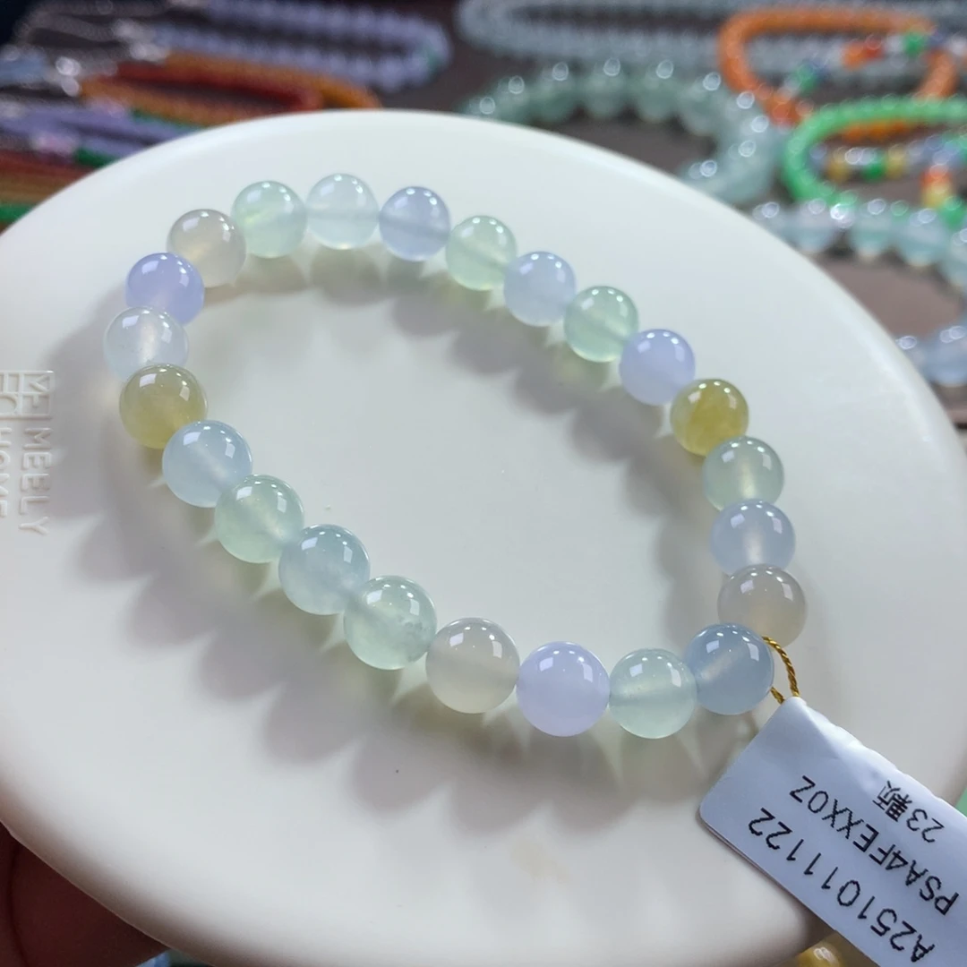 翡翠未镶嵌手链总价6500，分单，小猴头