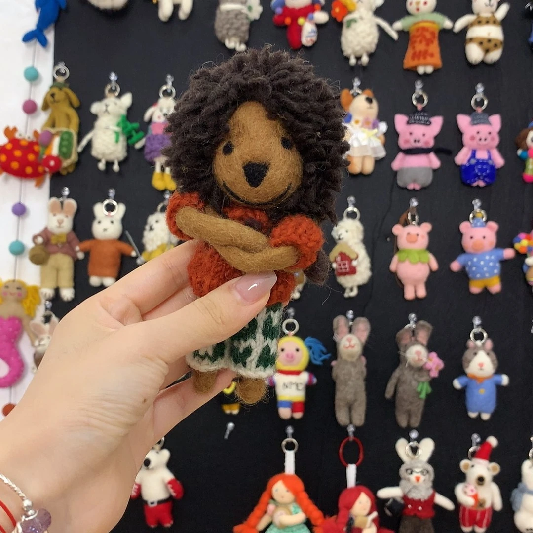 羊毛一*雨一只雨 羊毛毡