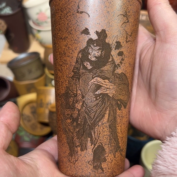 紫砂茶杯宜兴紫砂主人杯