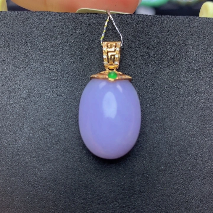 翡翠手链18K金镶嵌翡翠