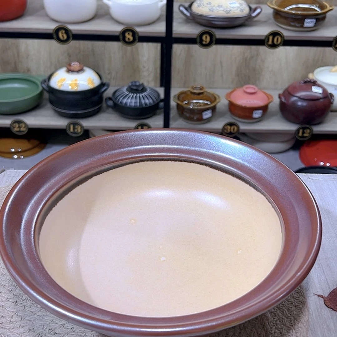 【闪购商品】口径28厘米粗陶砂锅微瑕疵品749