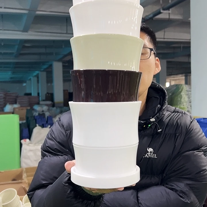 特价竹节口13.6高14白色带托5只