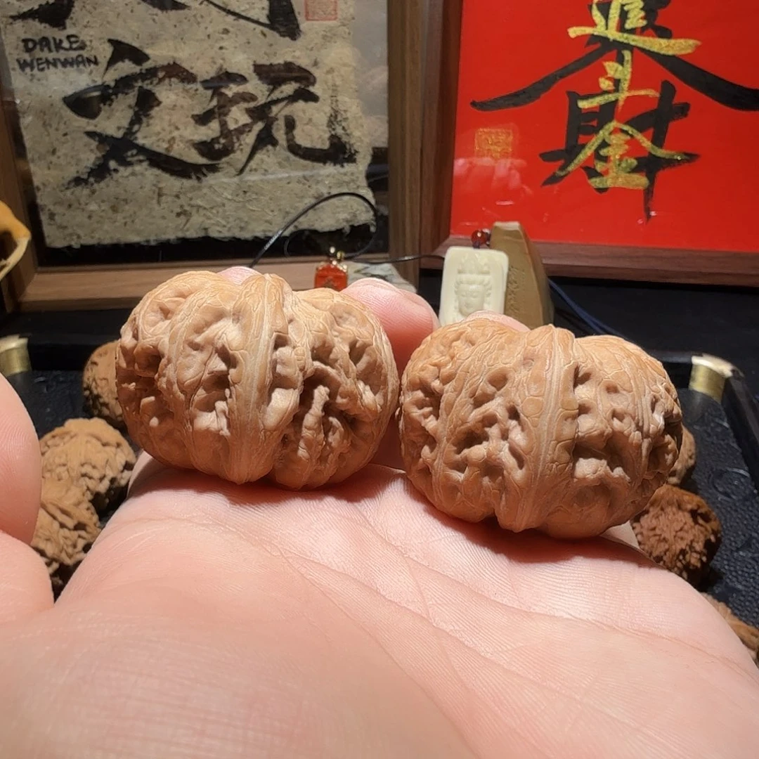 吊坠文玩核桃41元宝核桃