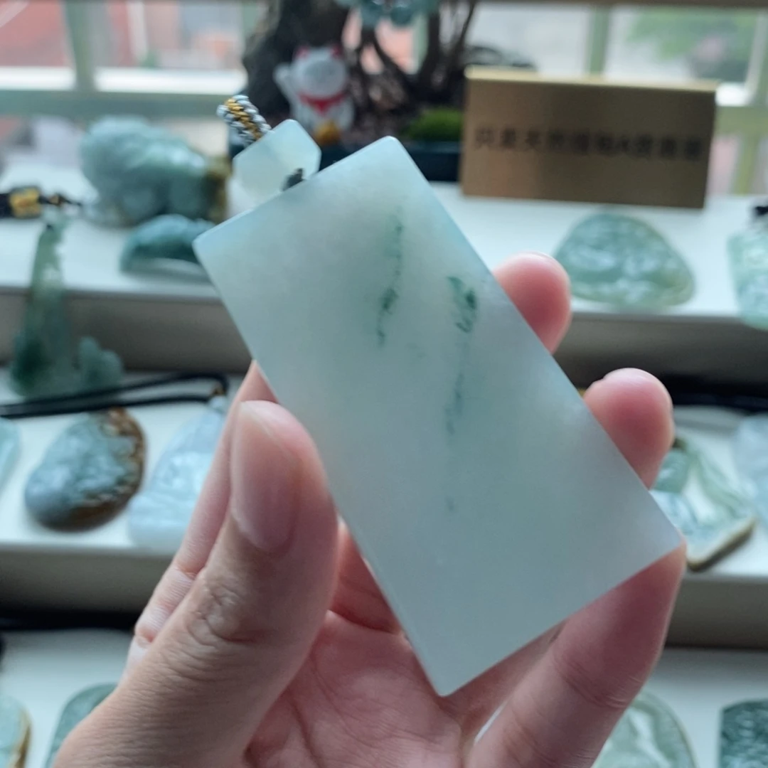 【闪购商品】颈饰未镶嵌翡翠天然缅甸A货翡翠
