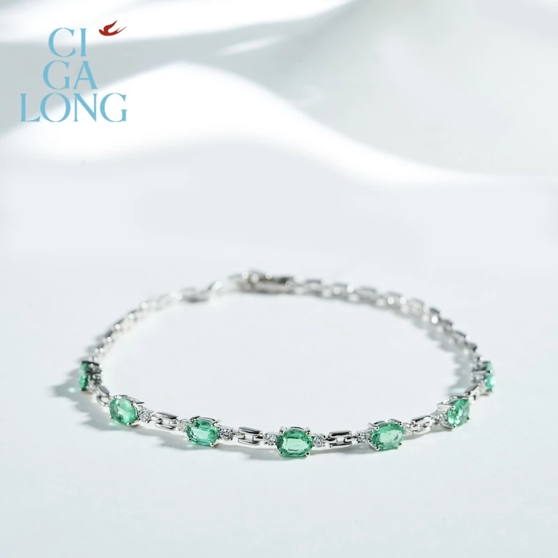 CIGALONG祖母绿手链3358