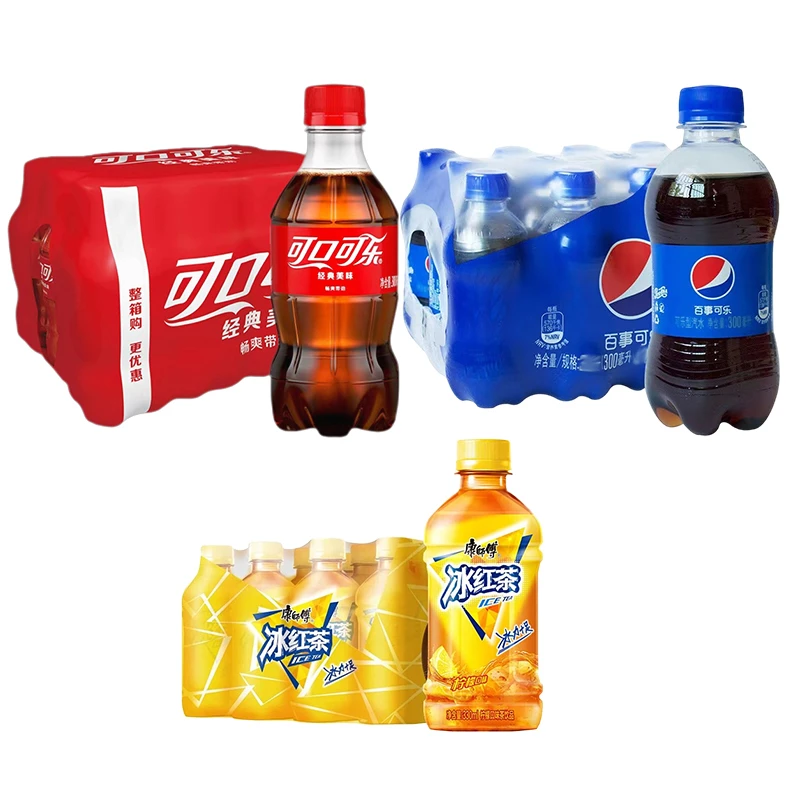 【8瓶包邮】可口可樂芬达/百事可乐/康師傅冰红茶/冰爽伊乐娃