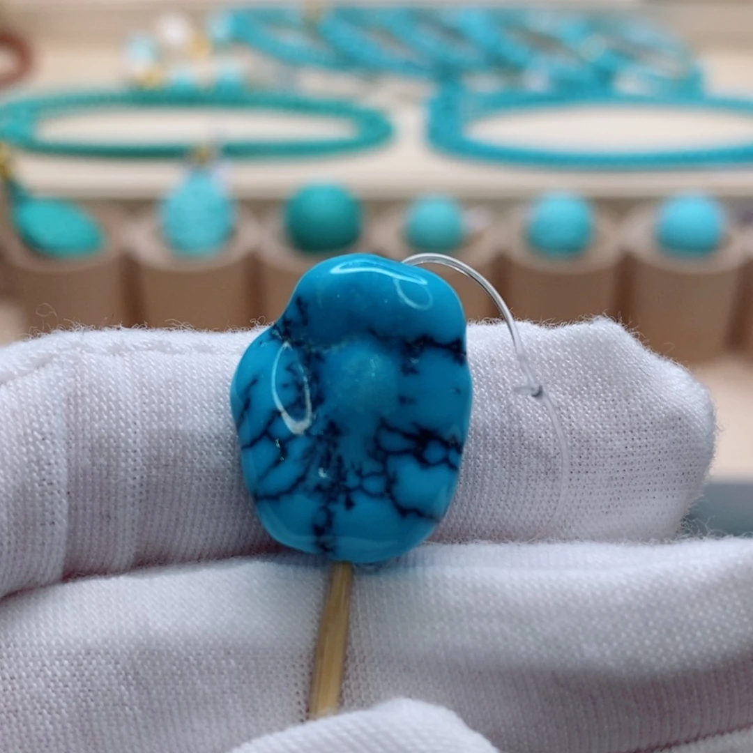 绿松石珠宝奇石未镶嵌