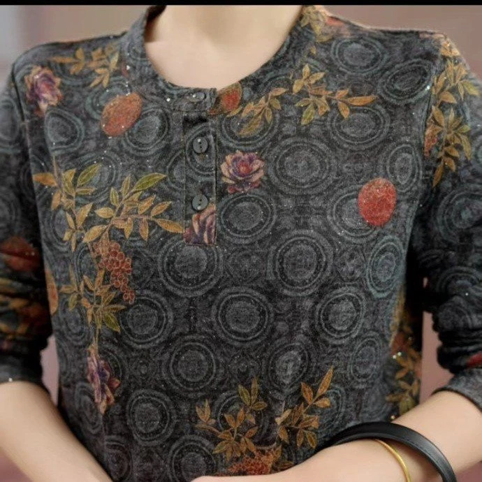 Y1565[高品质]气质优雅时尚衬衫遮肚子显瘦小衫01