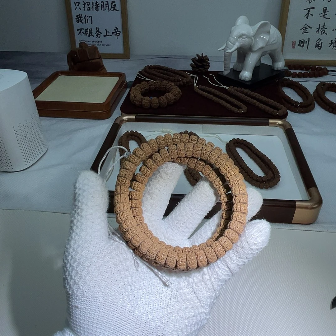 吊坠金刚菩提老树王龙切108尺10