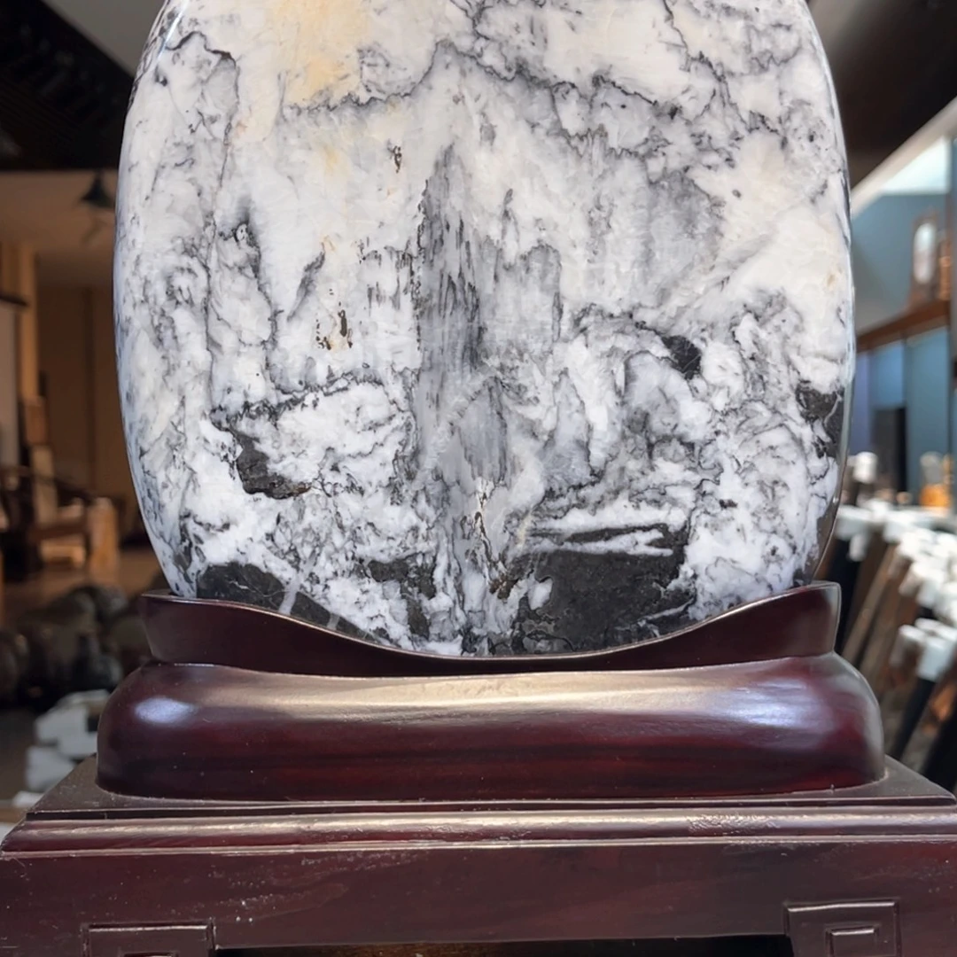 彩石三峡清江画面石