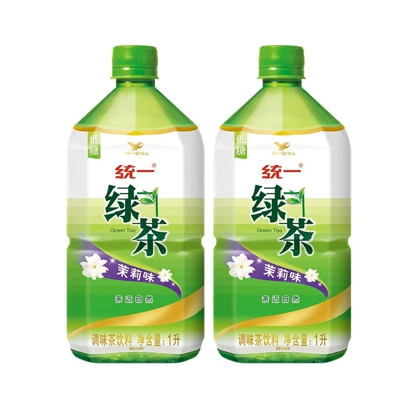 统一绿茶绿茶茉莉花茶饮料1L装