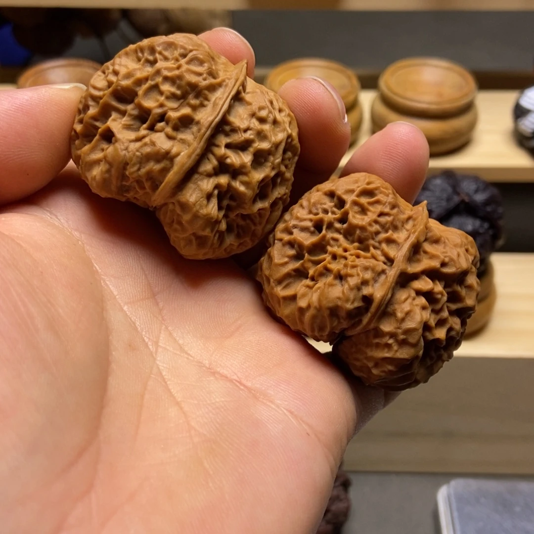 江***串吊坠文玩核桃白泽