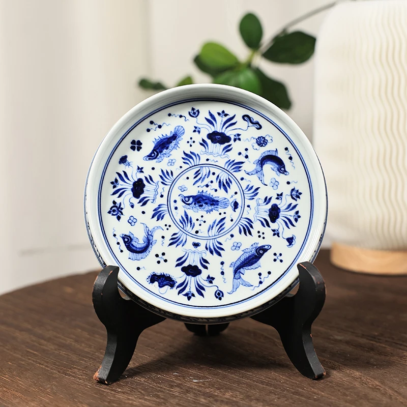 鱼藻壶承口径15cm 陶瓷（moshe745）