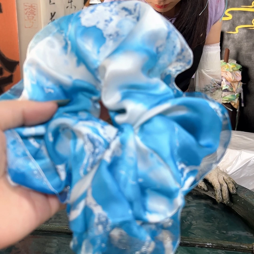 阿**?535大蕾丝发圈手作