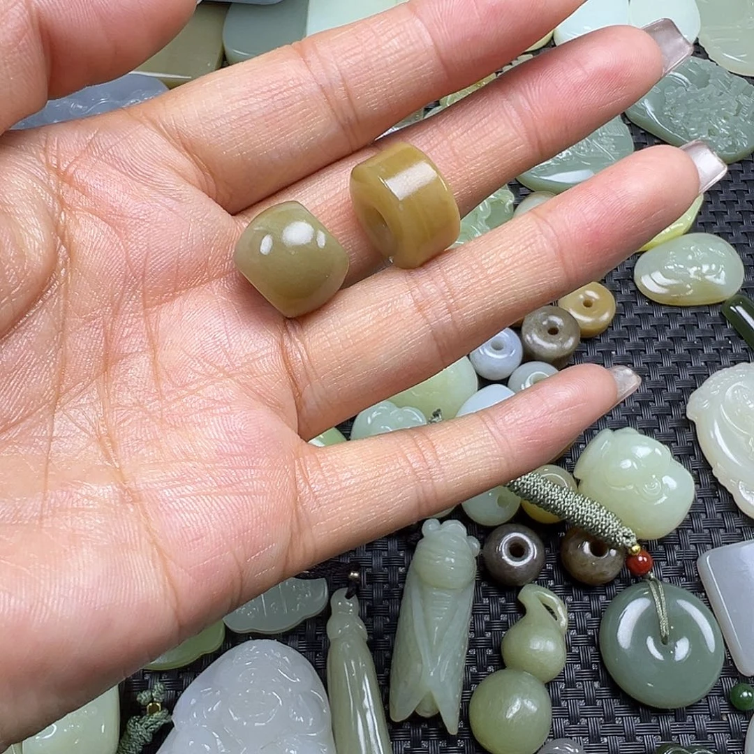 和田玉未镶嵌颈饰福利，不退不换