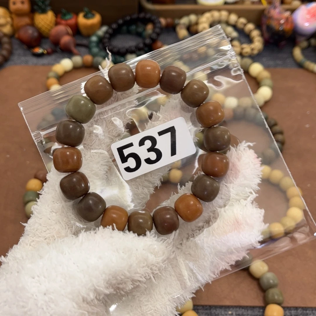白玉菩提手串537干磨瑕疵13.4