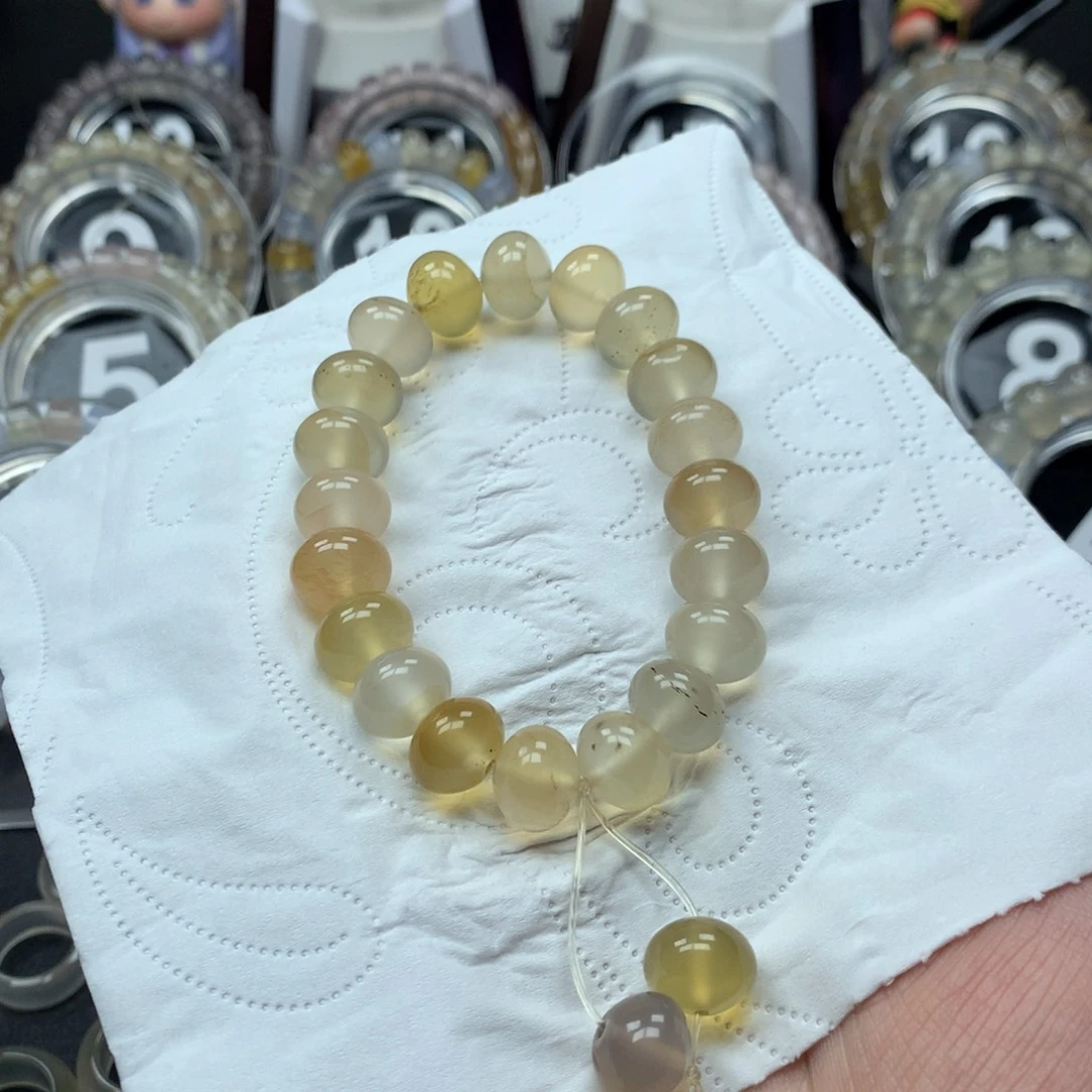 玛瑙/玉髓未镶嵌手链