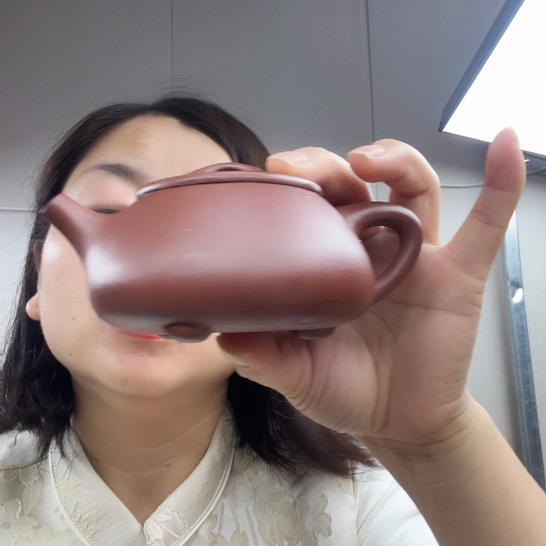 210cc紫泥的景舟石瓢