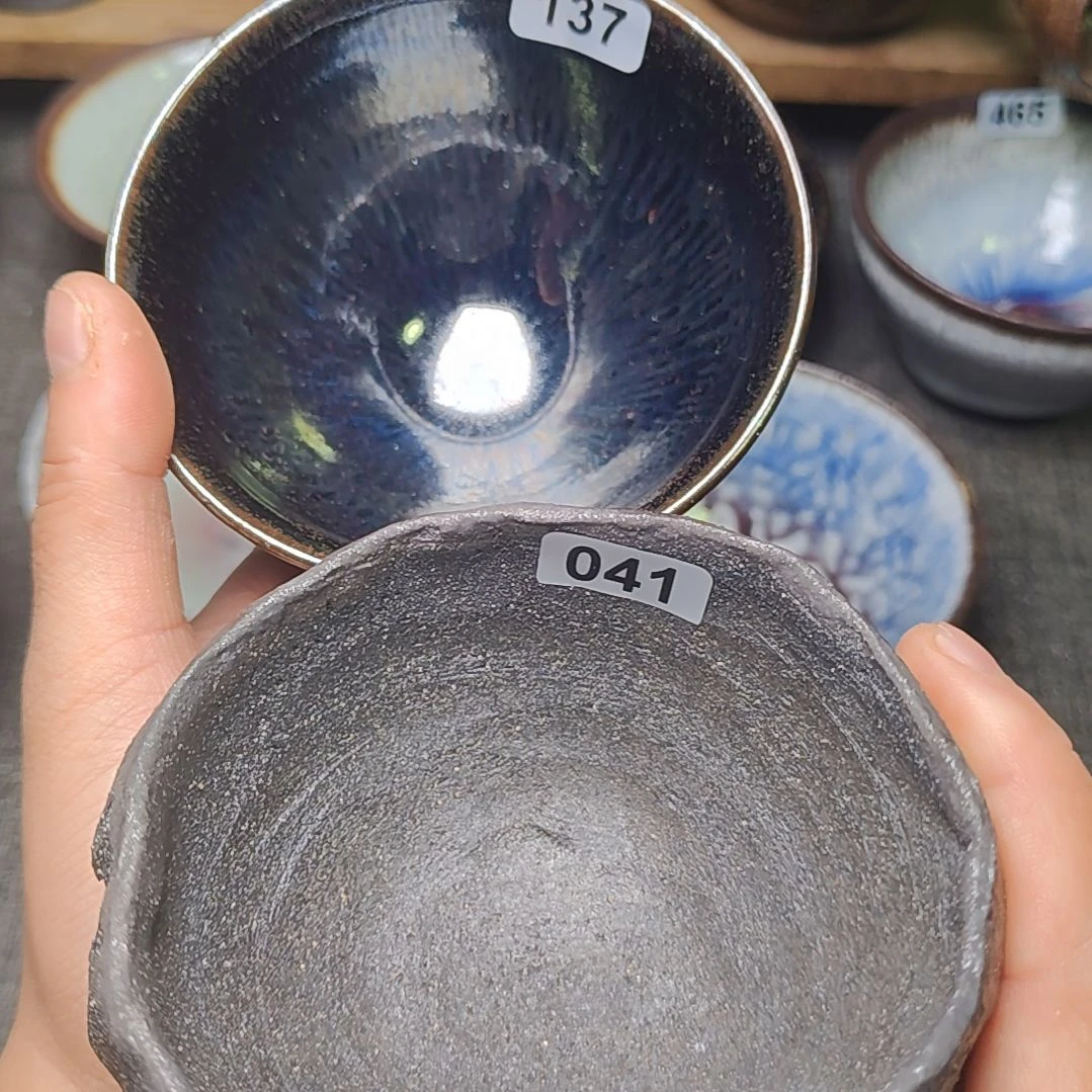 莎***儿茶盏纯手工建盏137号41号