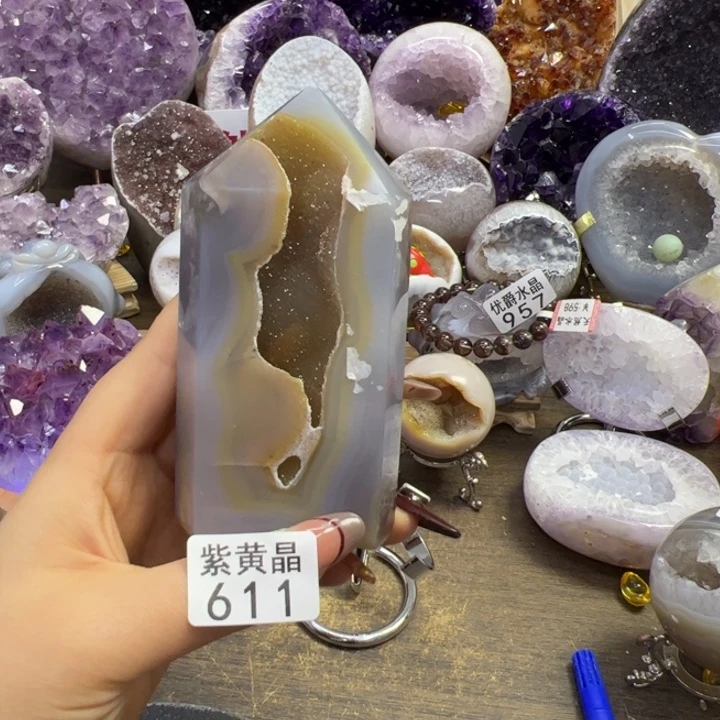 未镶嵌大型摆件（非配饰）紫晶611