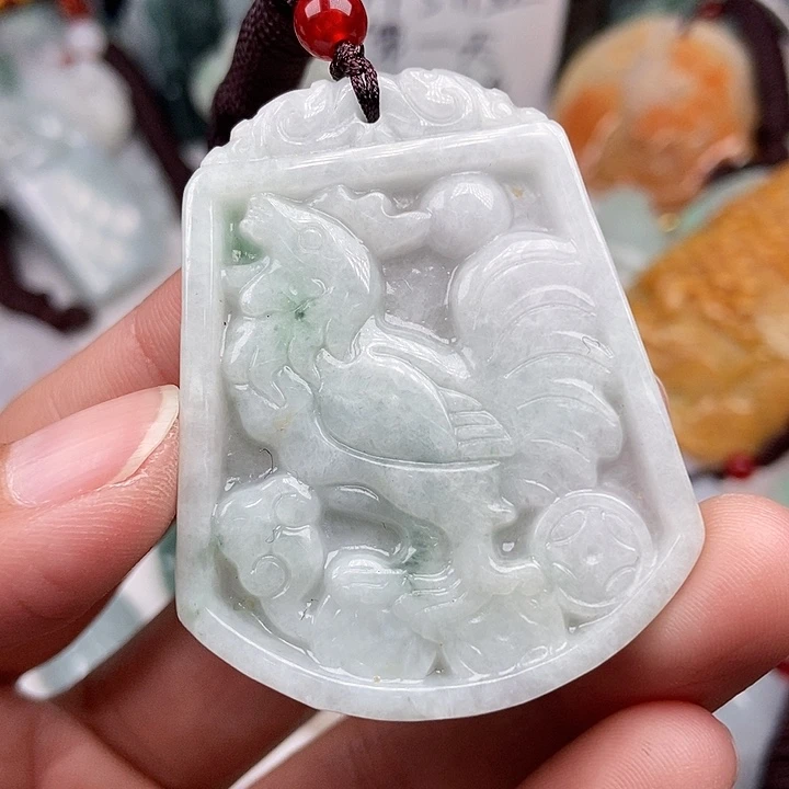 未镶嵌挂件翡翠翡翠