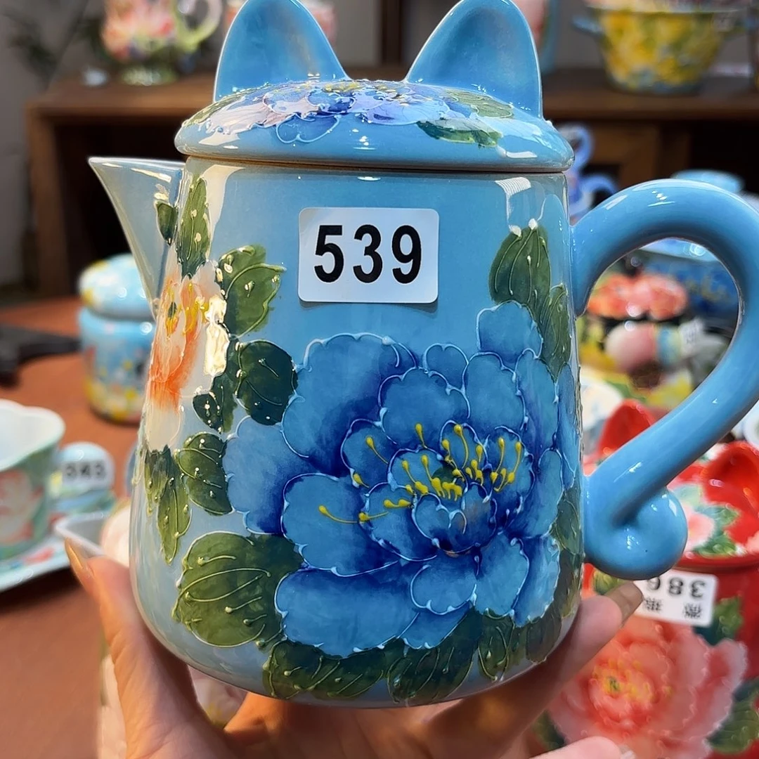 景德镇手工手绘陶瓷茶具