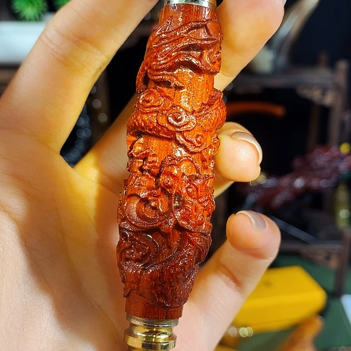 高端定制金丝楠烟嘴