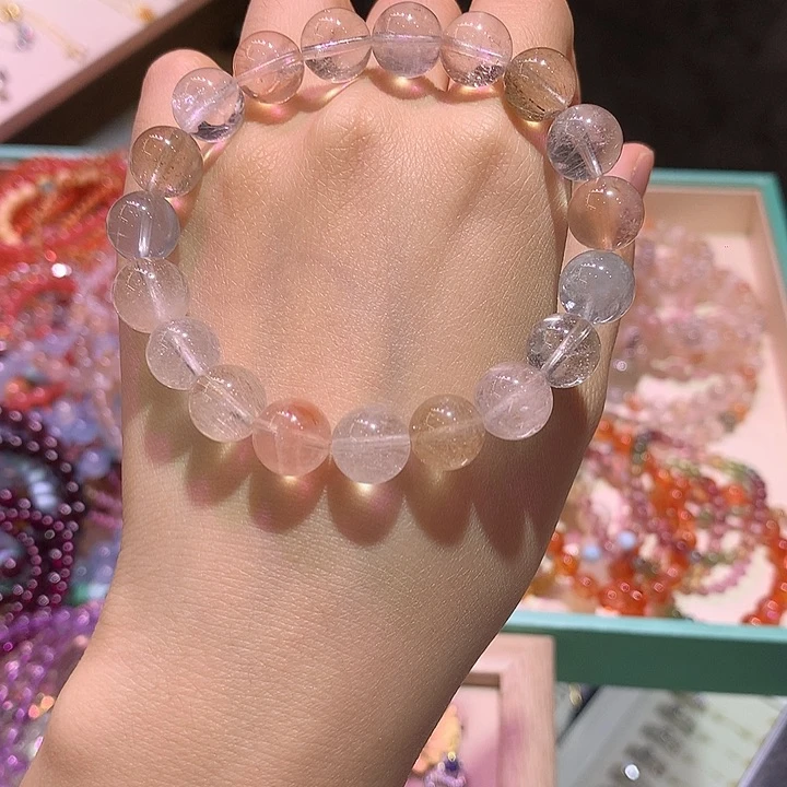 H***常水晶手串未镶嵌拍2单不返运费