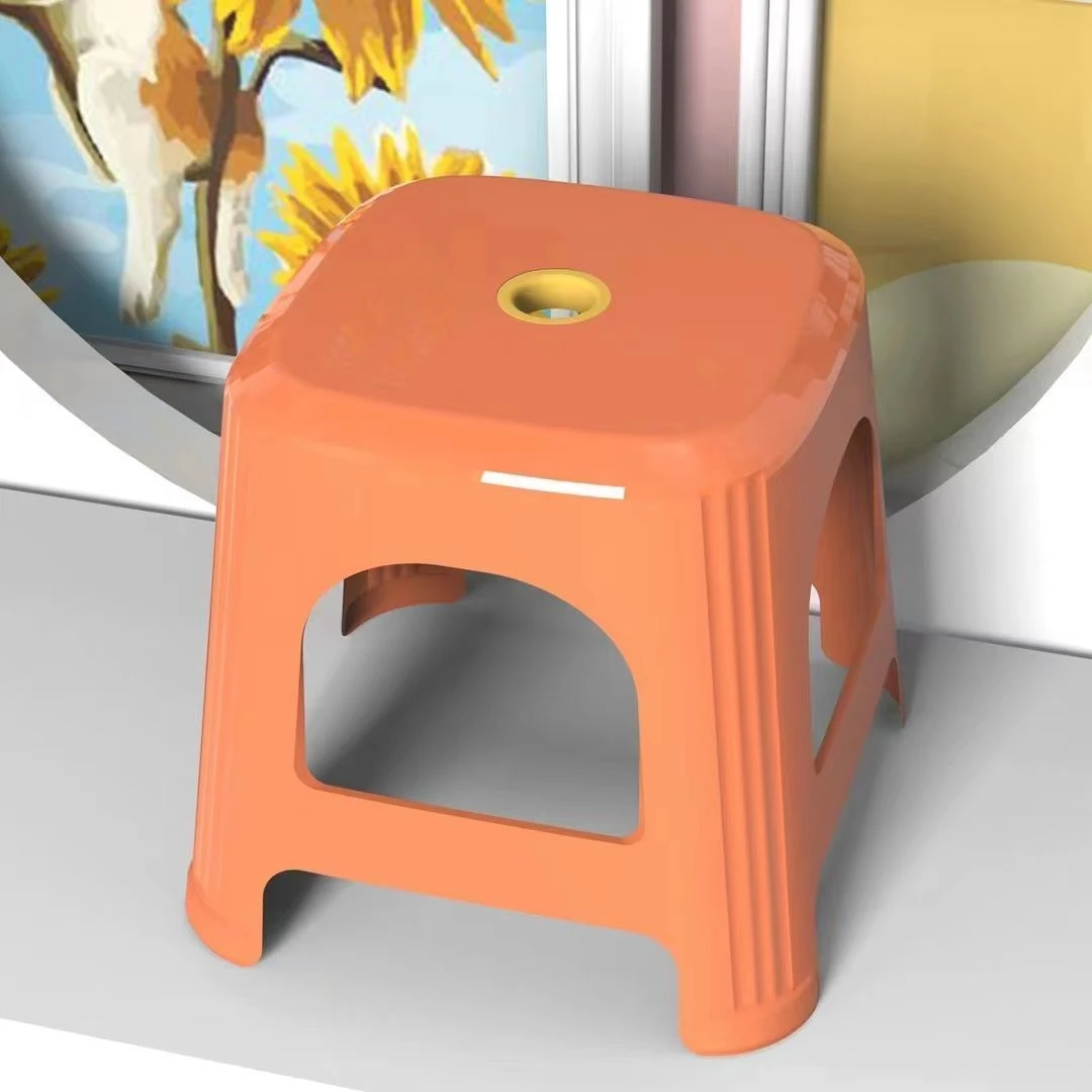 号叠加凳子儿童防滑网红塑料爆款可方凳加厚板凳成人中茶几特厚