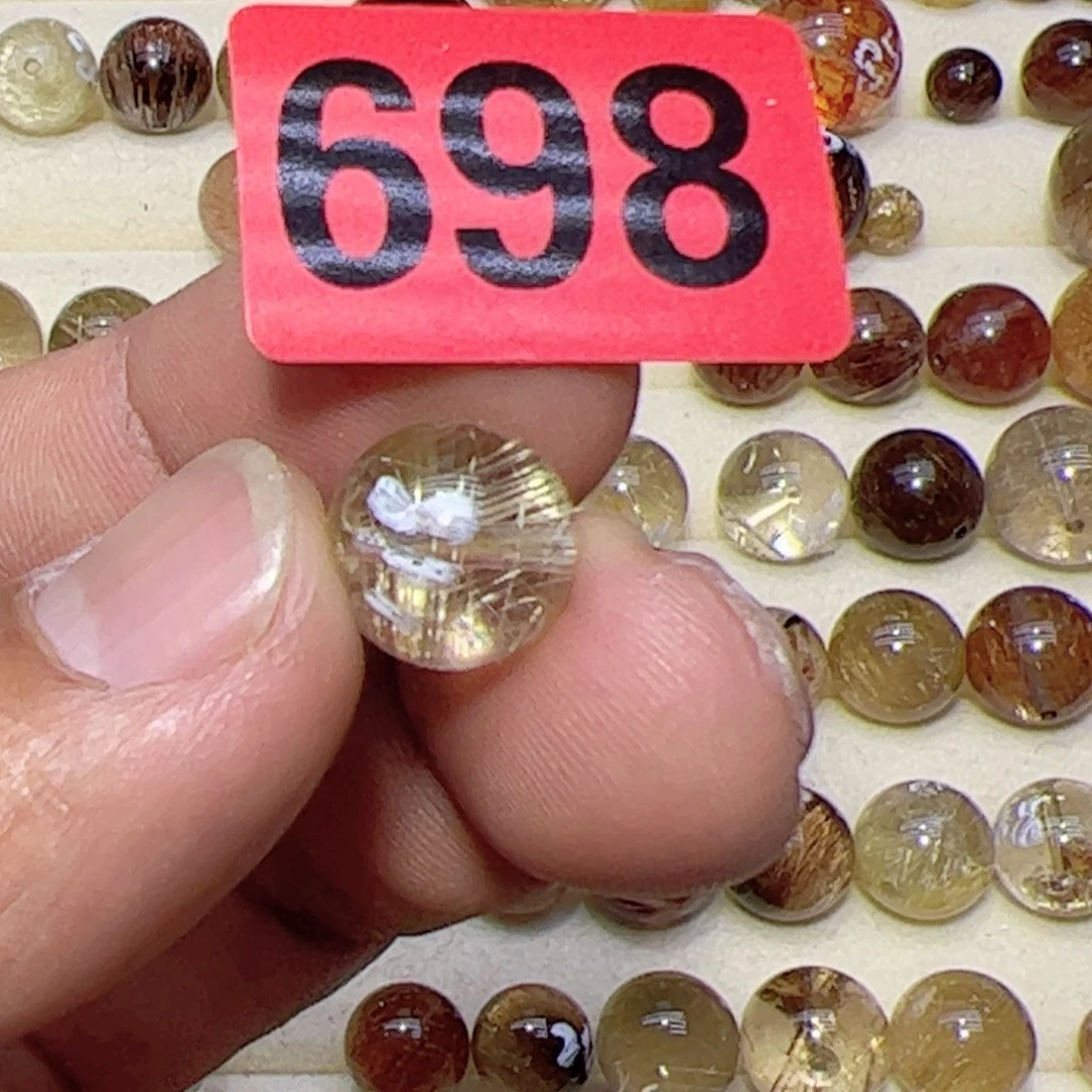 水晶颈饰未镶嵌蓝*瑰天然水晶